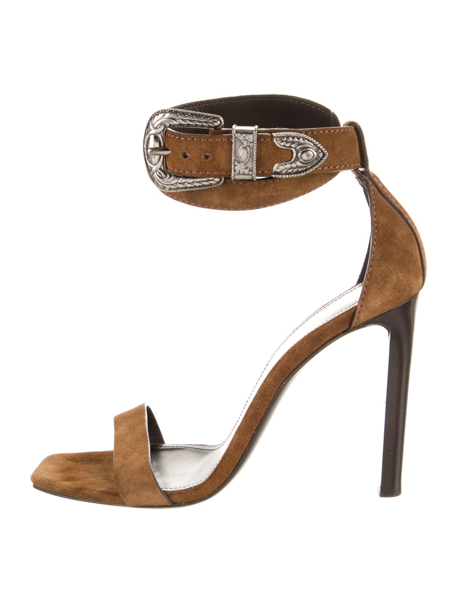 Saint Laurent Suede Sandals