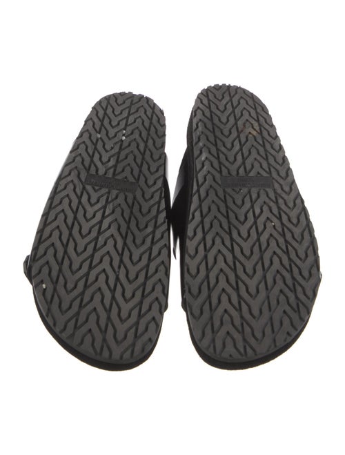 Saint Laurent Patent Leather Slides