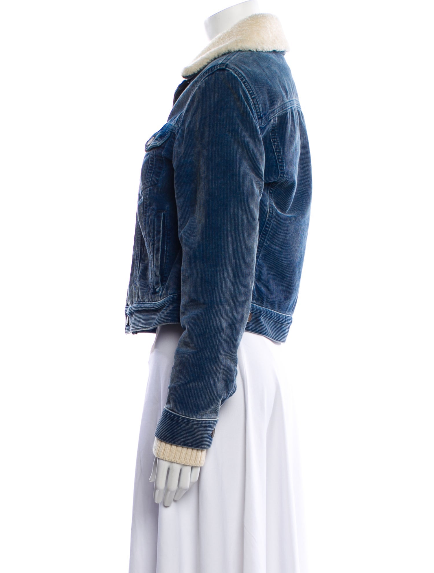 Saint Laurent Faux Fur Jacket