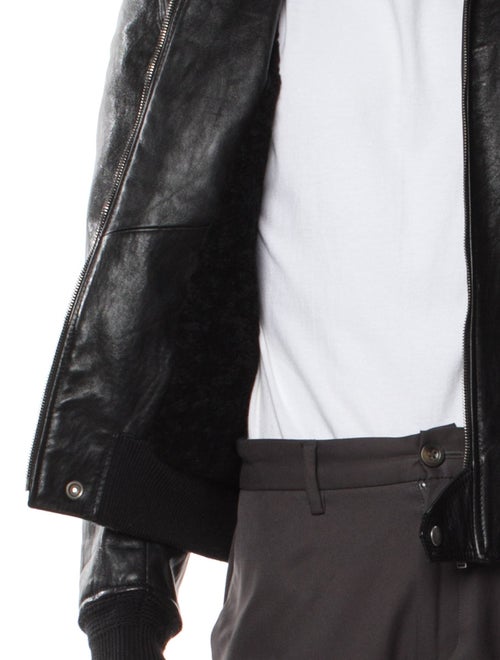 Saint Laurent 2019 Leather Bomber Jacket