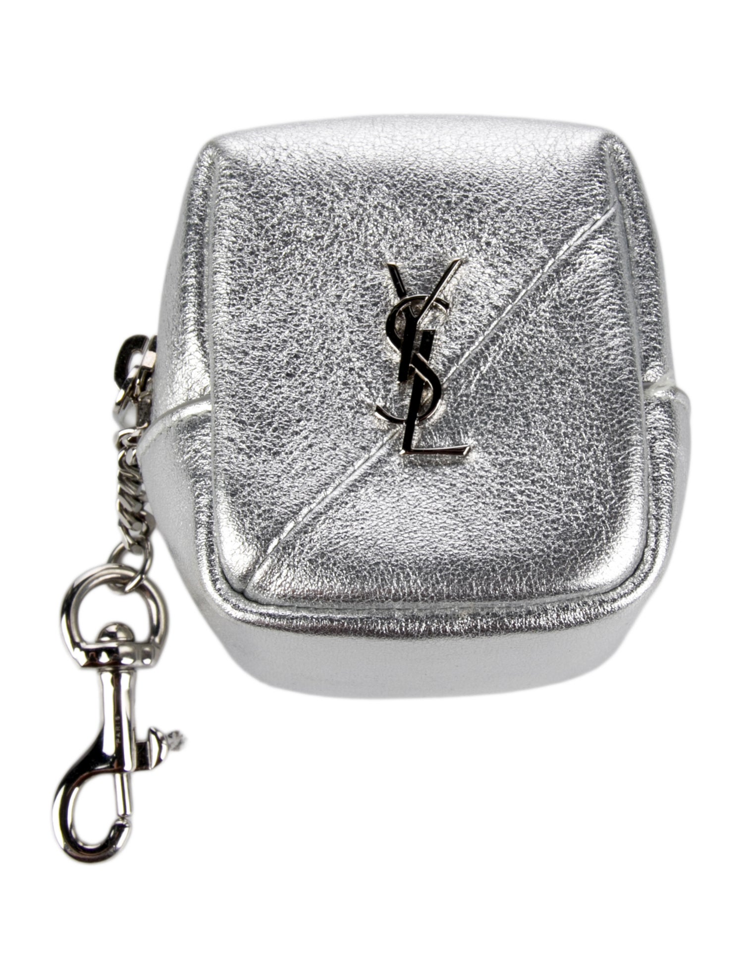 Saint Laurent Leather Keychain