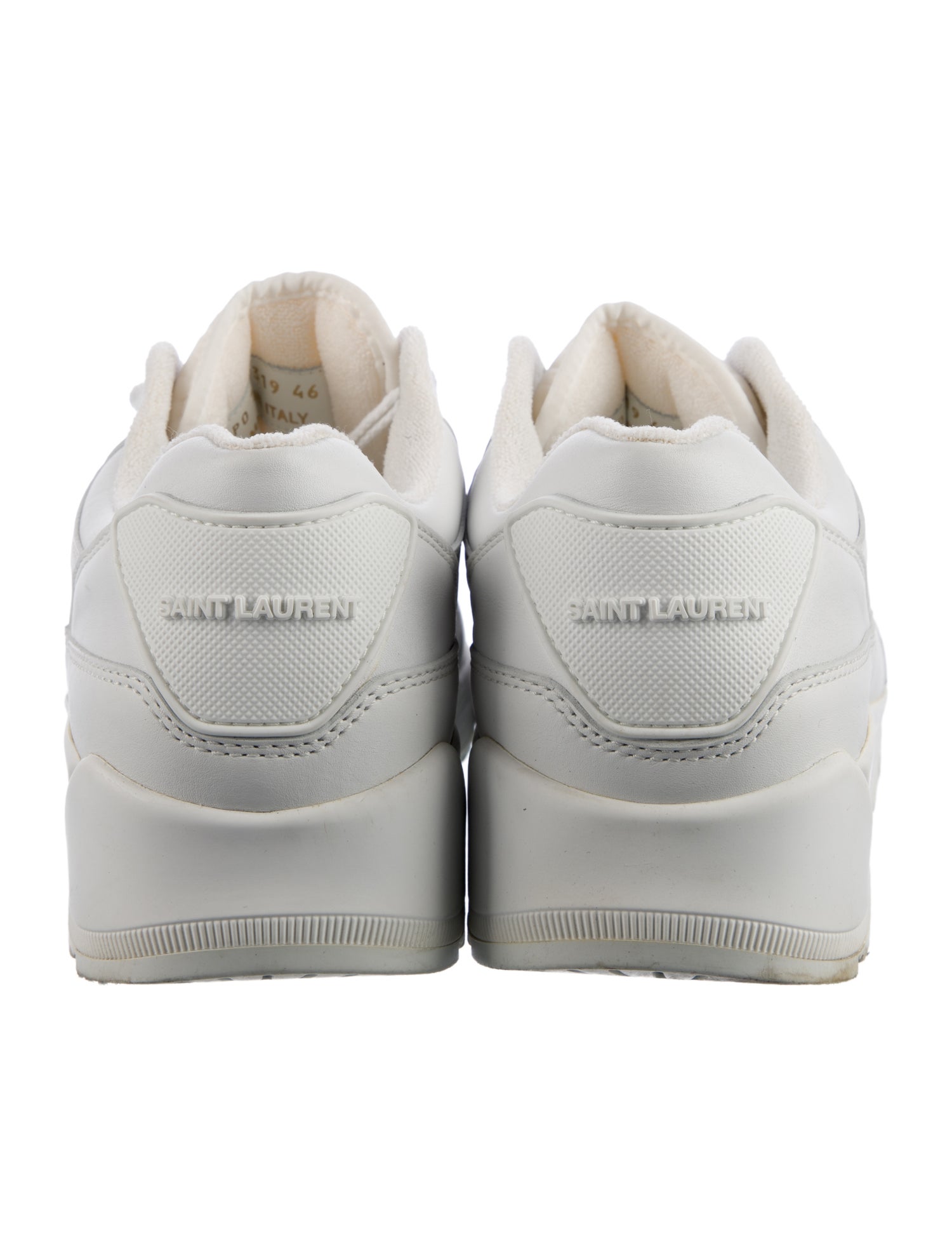 Saint Laurent Leather Sneakers