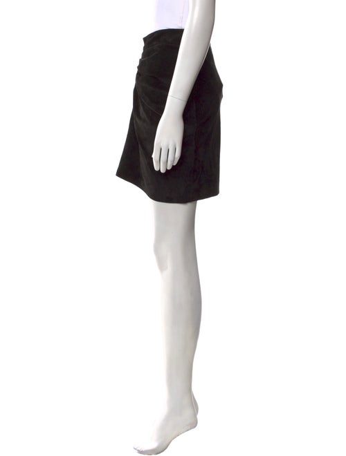 Saint Laurent Suede Mini Skirt