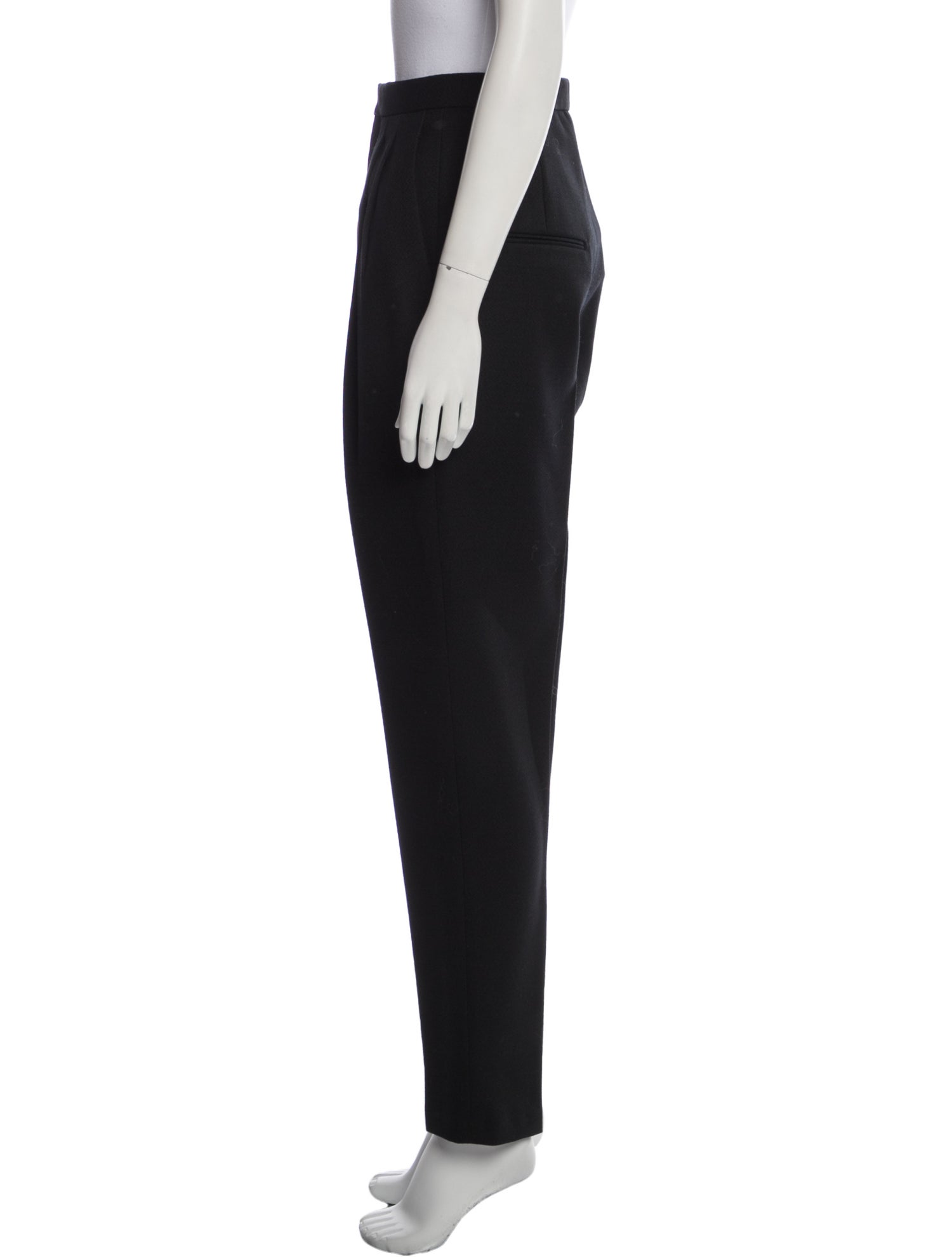 Saint Laurent Wool Skinny Leg Pants