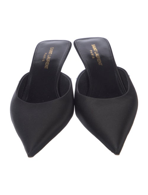 Saint Laurent Leather Mules