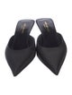 Saint Laurent Leather Mules