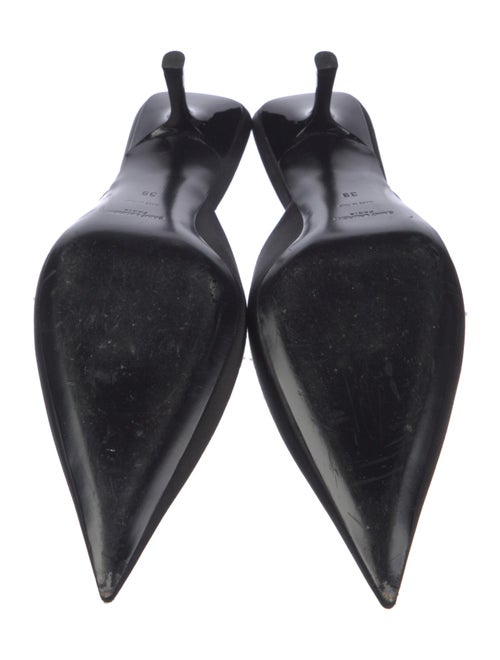 Saint Laurent Leather Mules