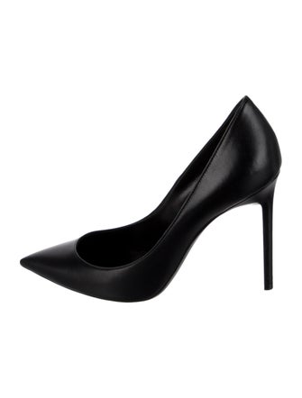 Saint Laurent Anja Leather Pumps