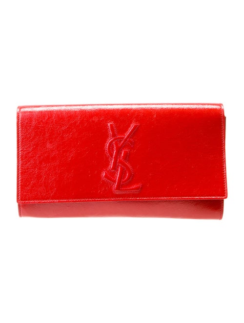 Saint Laurent Patent Leather Clutch