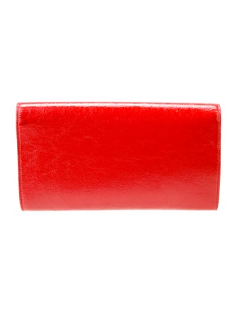 Saint Laurent Patent Leather Clutch