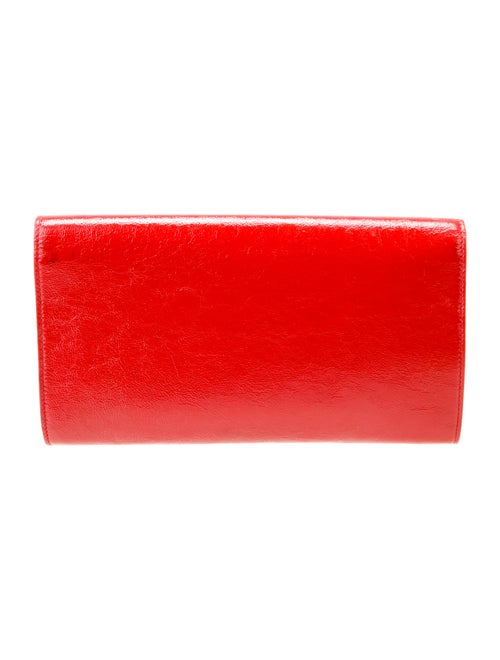Saint Laurent Patent Leather Clutch