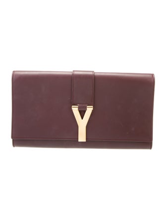 Saint Laurent Leather Clutch
