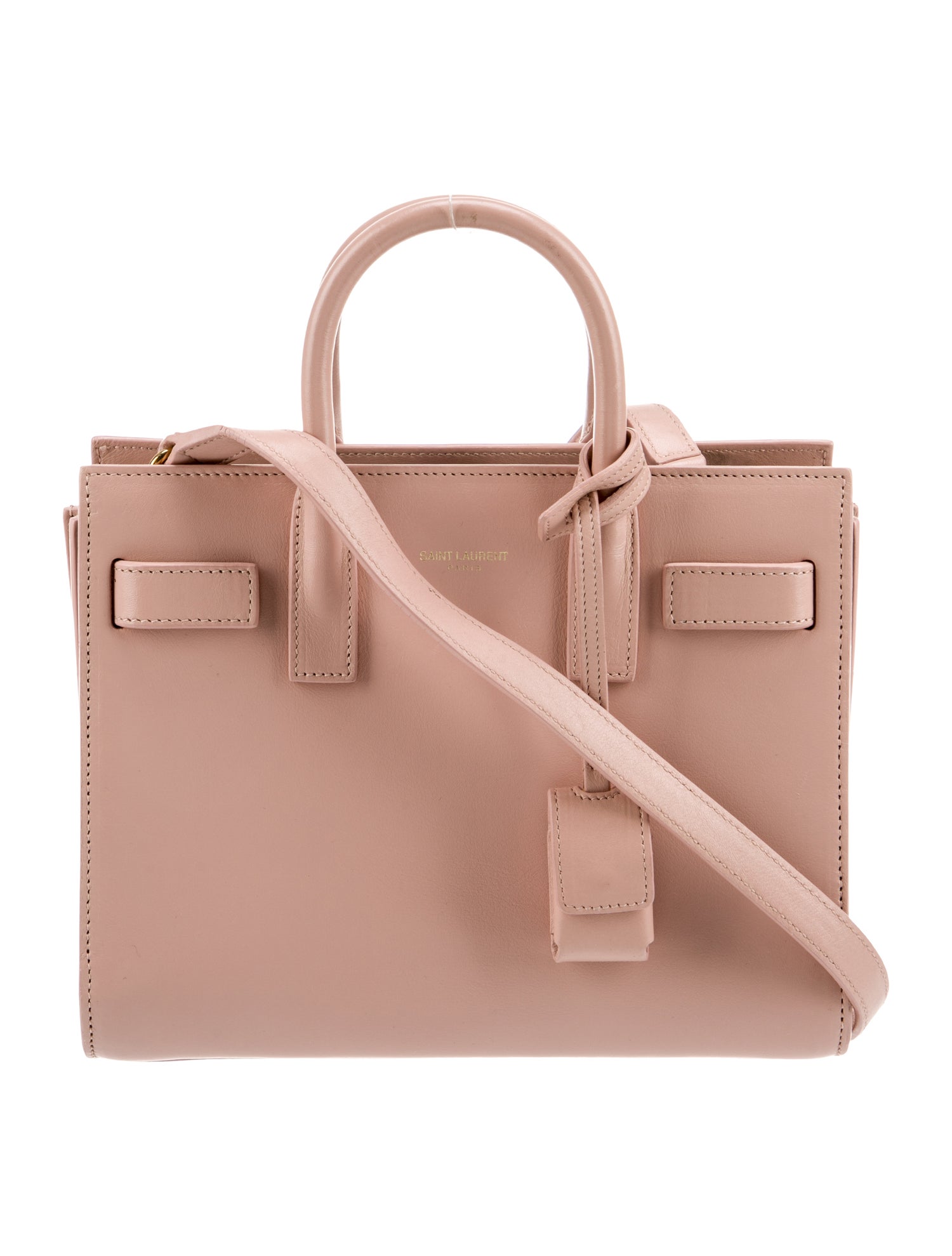 Saint Laurent Leather Sac De Jour Nano