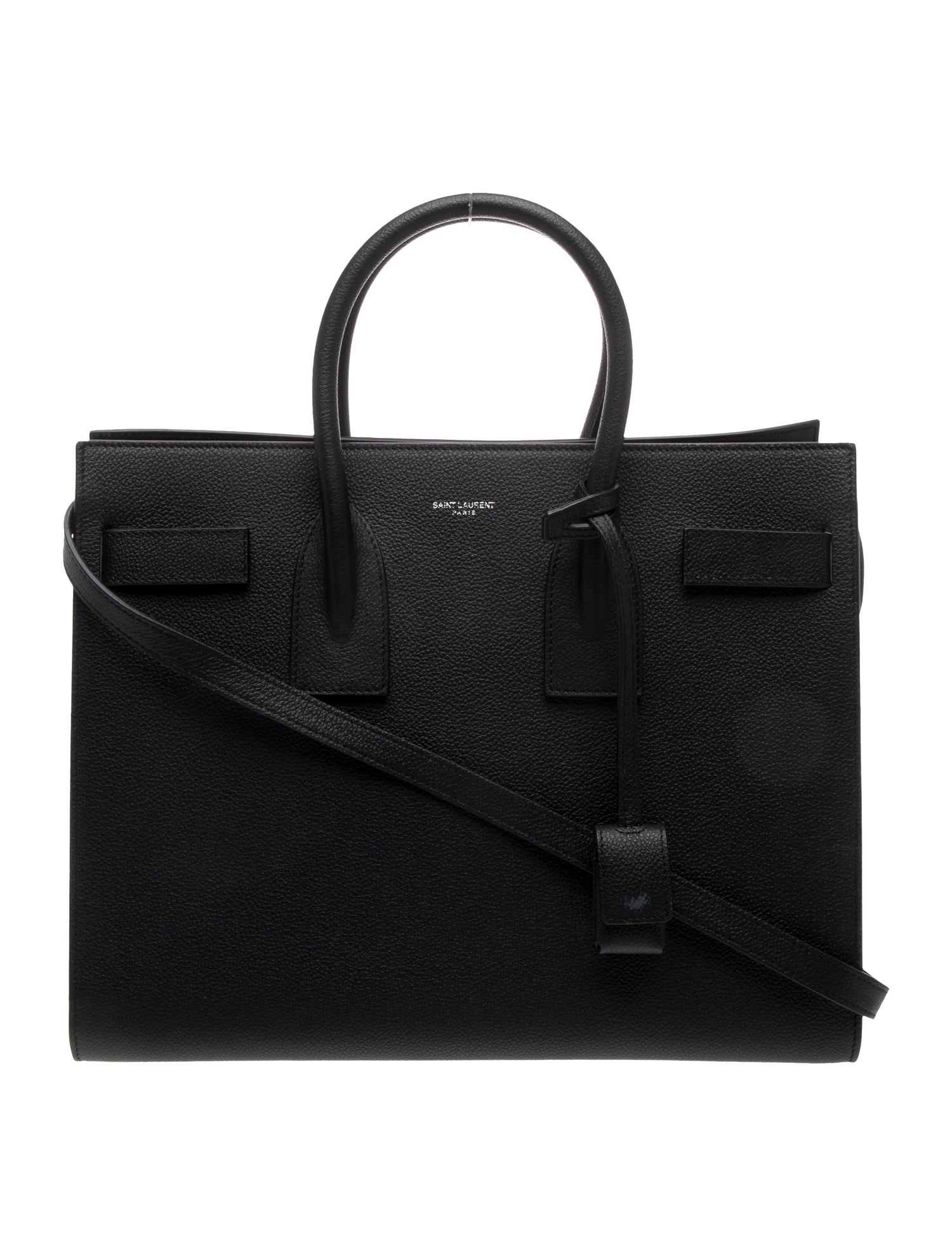 Saint Laurent Leather Sac De Jour Small