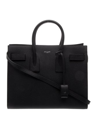 Saint Laurent Leather Sac De Jour Small