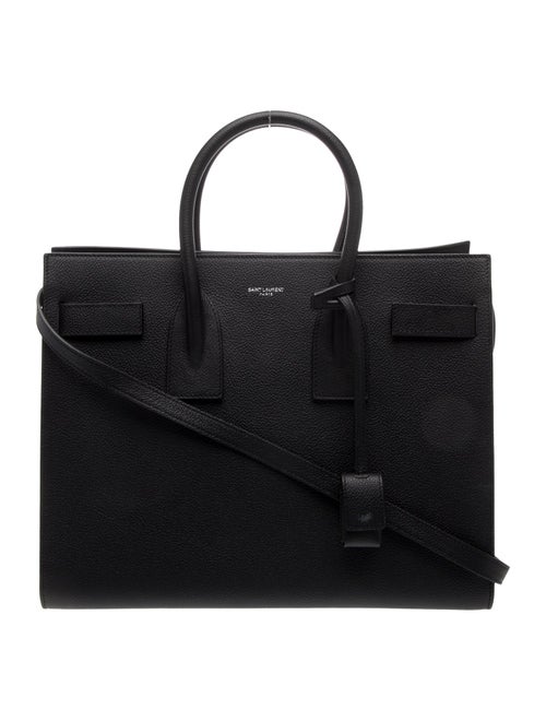 Saint Laurent Leather Sac De Jour Small