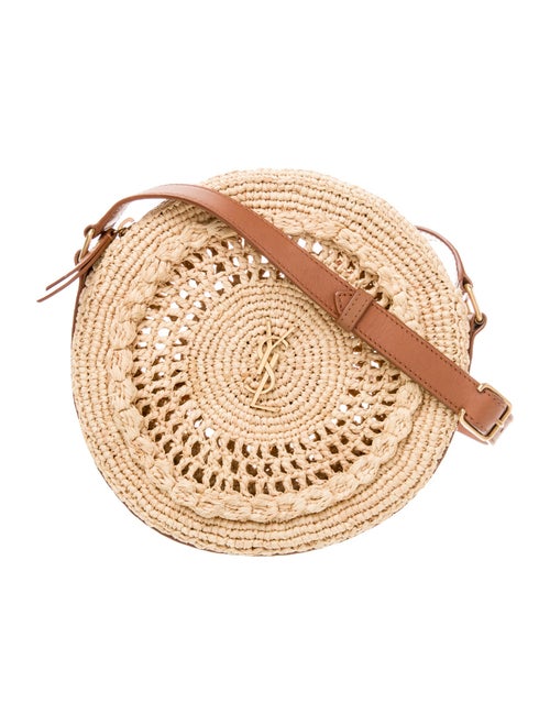 Saint Laurent Raffia Sac Small