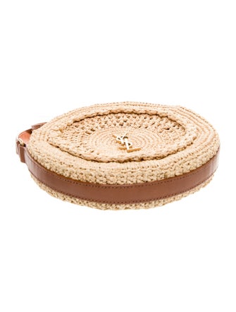 Saint Laurent Raffia Sac Small
