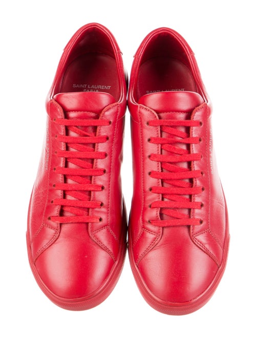 Saint Laurent Leather Sneakers