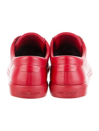 Saint Laurent Leather Sneakers
