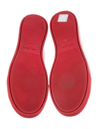 Saint Laurent Leather Sneakers