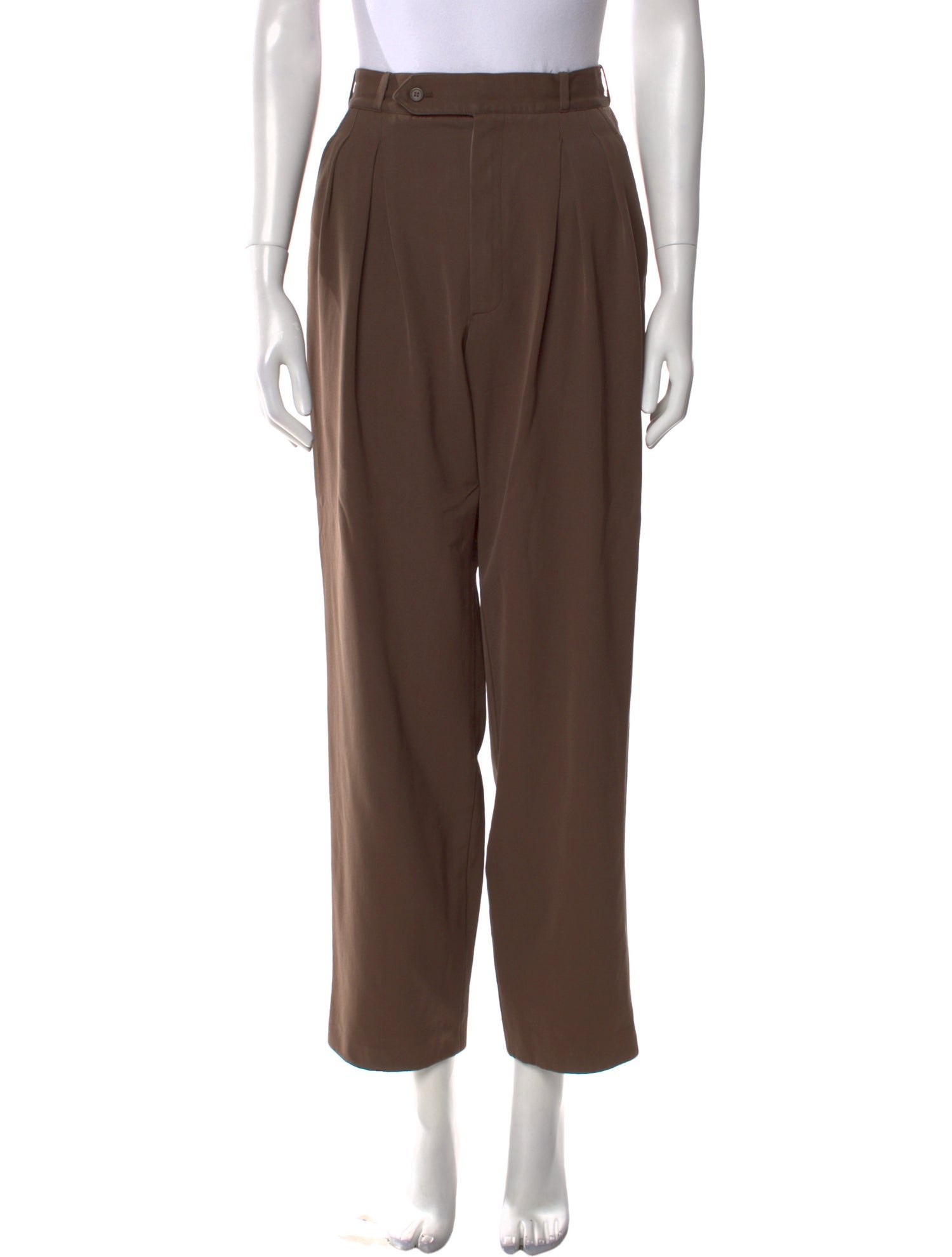 Yves Saint Laurent Rive Gauche Straight Leg Pants