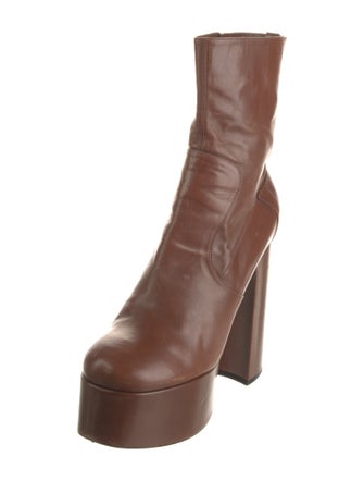 Saint Laurent Leather Boots