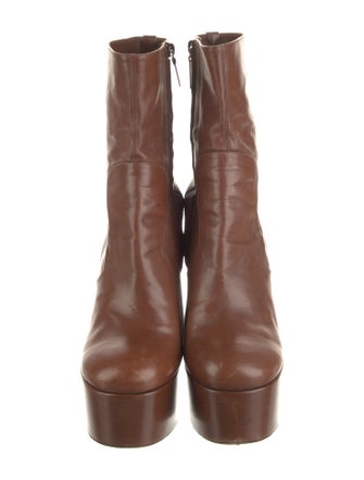 Saint Laurent Leather Boots