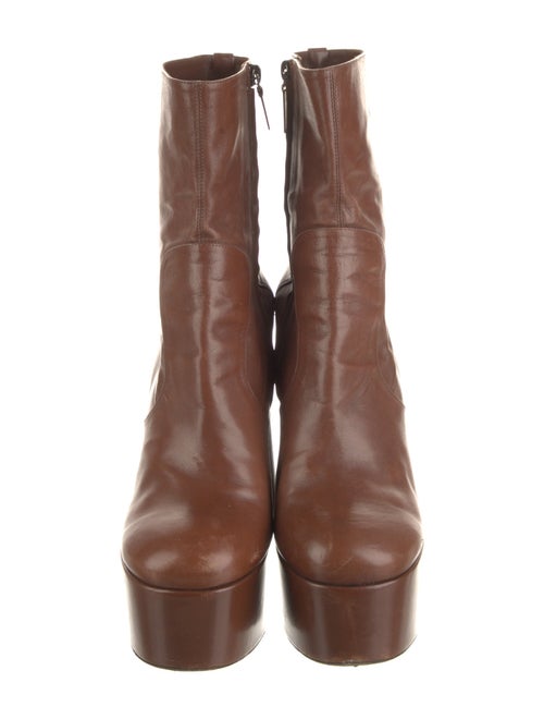 Saint Laurent Leather Boots
