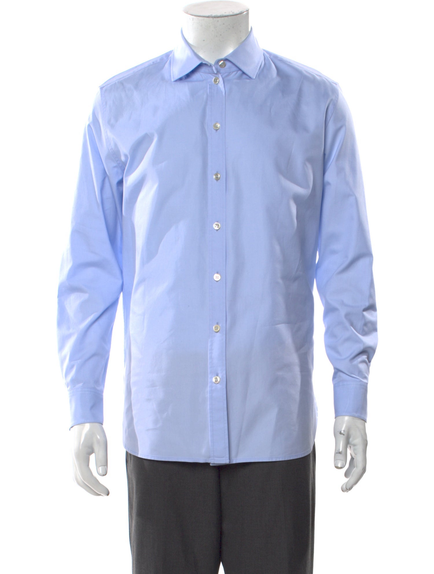 Saint Laurent 2021 Long Sleeve Dress Shirt