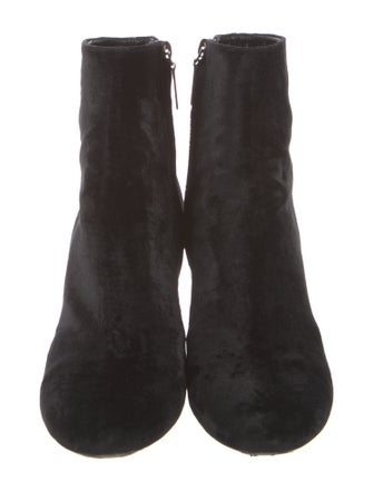 Saint Laurent Velvet Boots