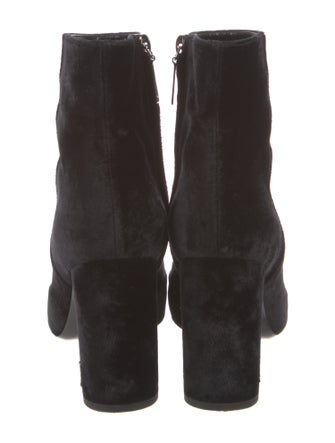 Saint Laurent Velvet Boots