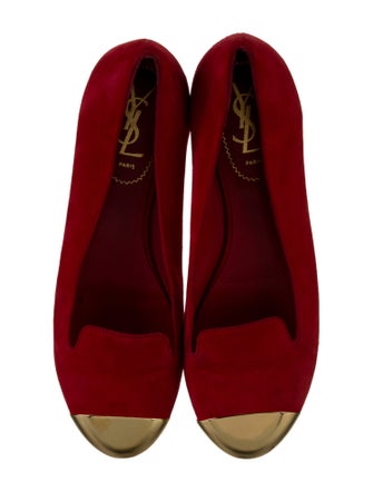 Saint Laurent Suede Flats