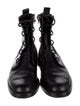 Saint Laurent Leather Combat Boots