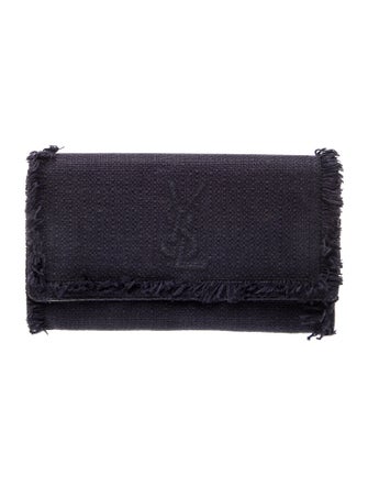 Yves Saint Laurent Tweed Clutch
