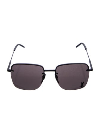 Saint Laurent Tinted Oversize Square Sunglasses