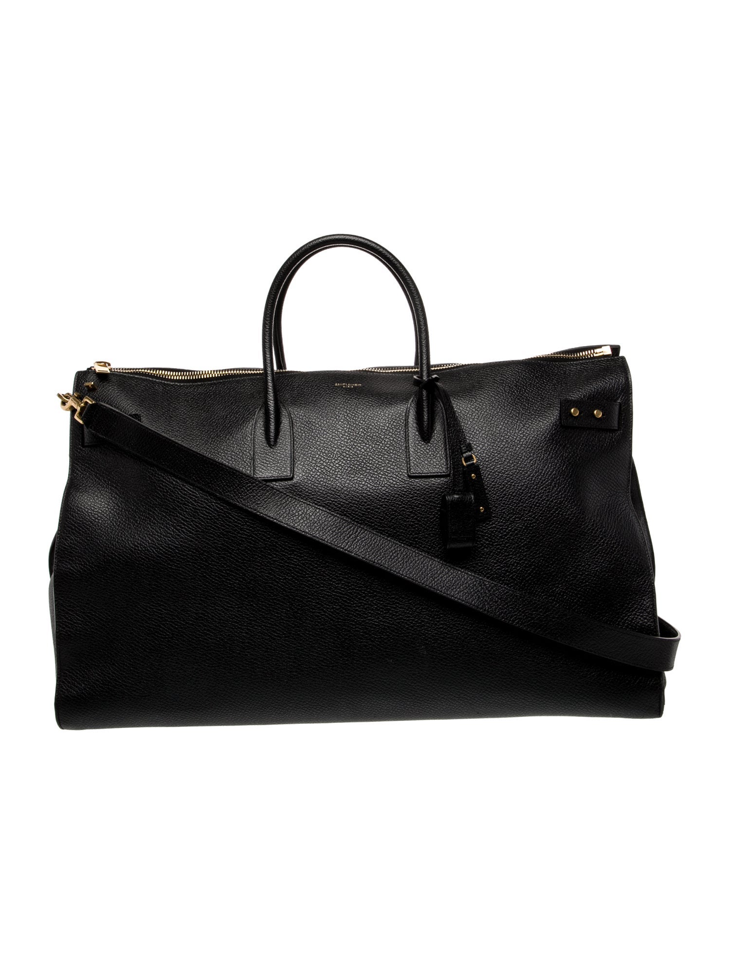 Saint Laurent Leather Sac De Jour 48