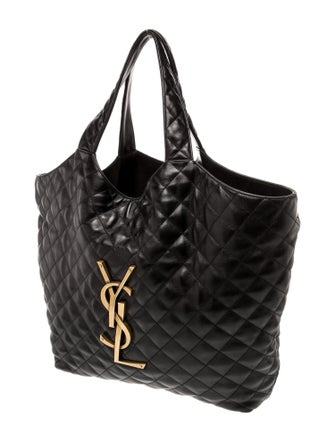 Saint Laurent Quilted Icare Maxi Shopping Bag 2022