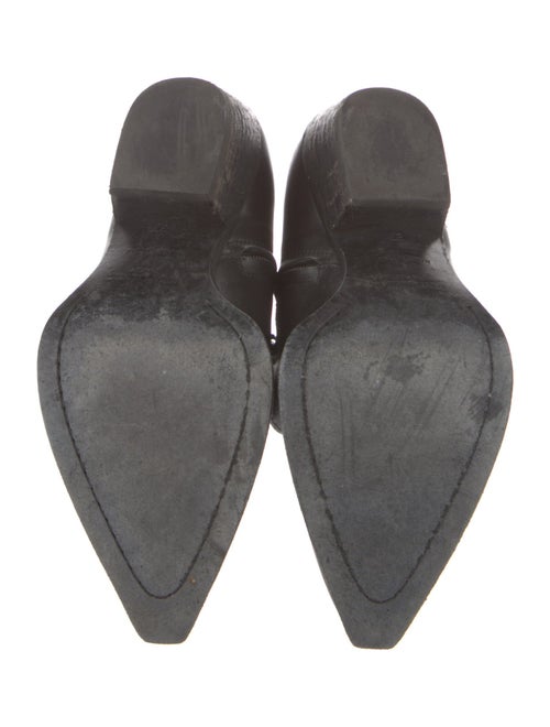 Saint Laurent Leather Western Boots