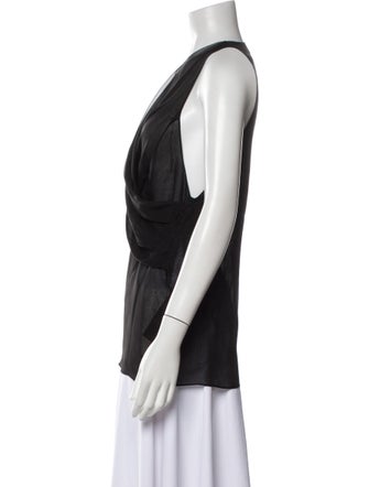 Saint Laurent 2023 Silk Top