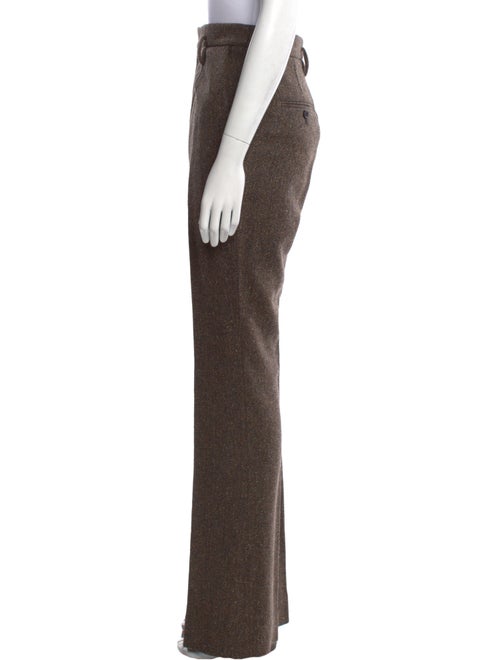 Saint Laurent Wool Wide Leg Pants