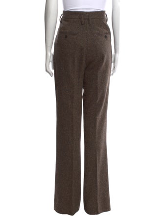 Saint Laurent Wool Wide Leg Pants