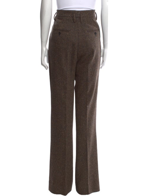 Saint Laurent Wool Wide Leg Pants