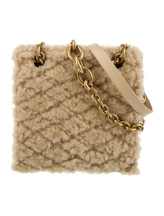 Saint Laurent Shearling Le Maillon Small