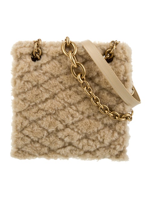 Saint Laurent Shearling Le Maillon Small