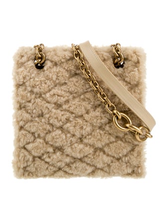 Saint Laurent Shearling Le Maillon Small