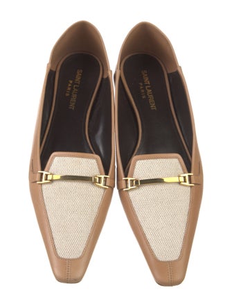 Saint Laurent Leather Loafers
