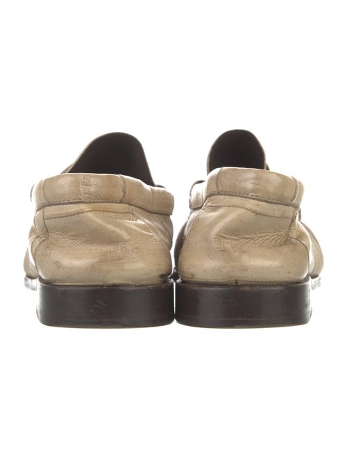 Saint Laurent Eel Skin Loafers