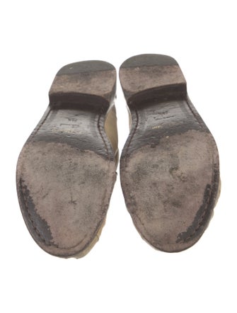 Saint Laurent Eel Skin Loafers