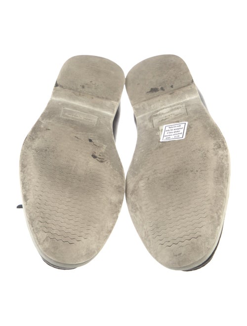 Saint Laurent Leather Boat Shoes